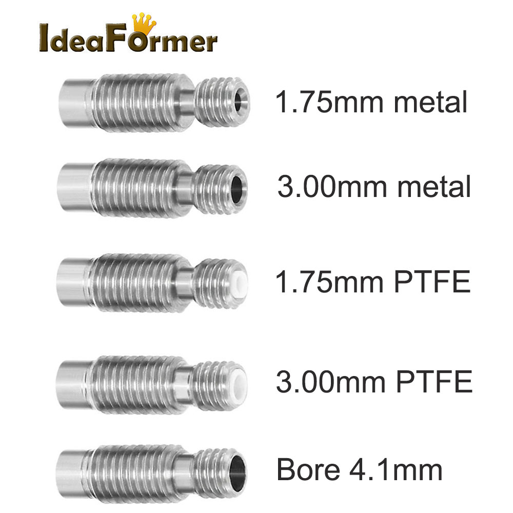Filament 1.75 - 3D-printer E3D V6 Warmteonderbreking Hotend-keel voor