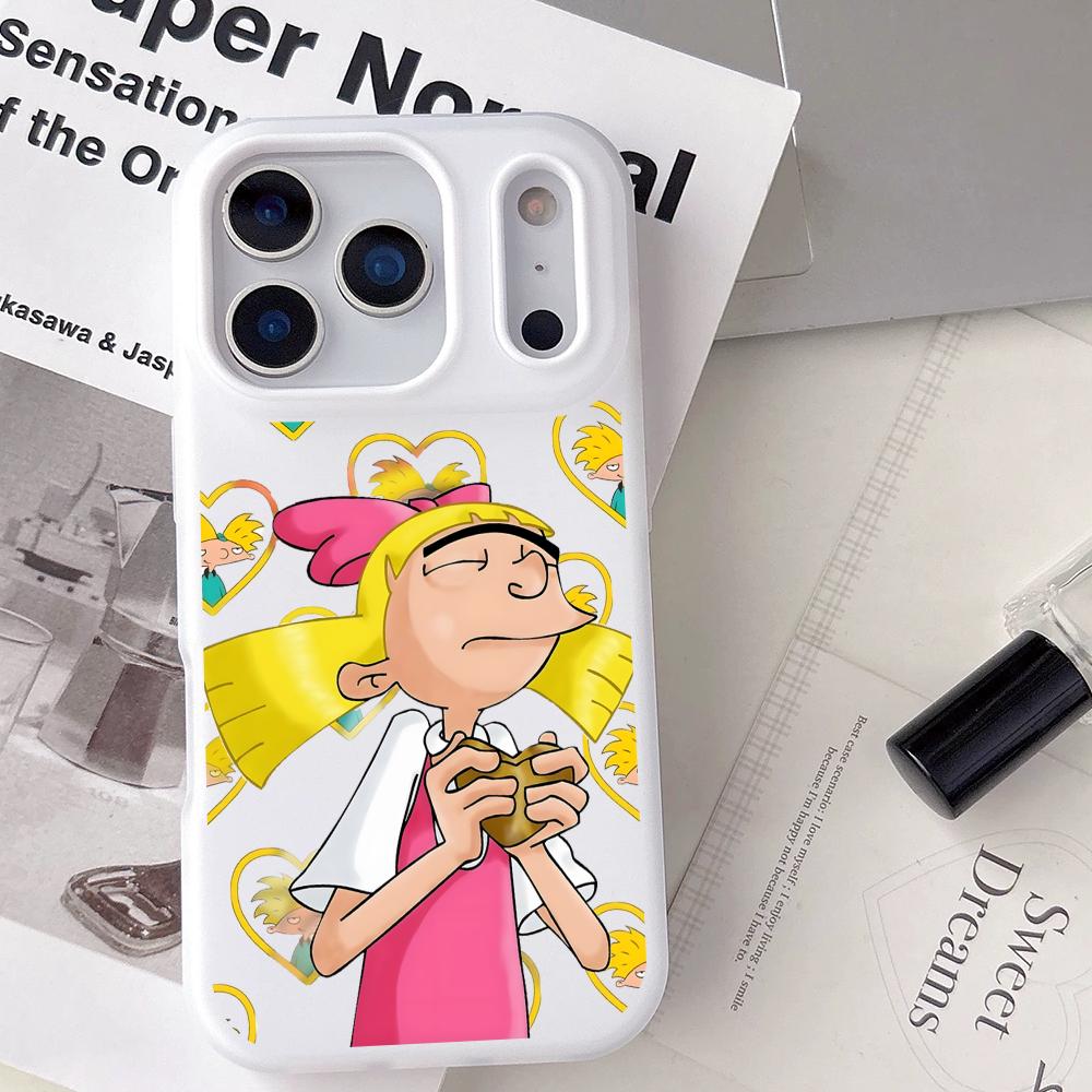 Tpu Filament - Tekenfilm H-Hey Arnold! Telefoonhoesje voor iPhone