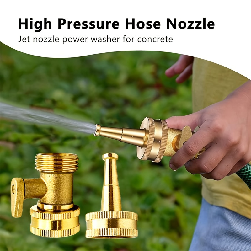 Nozzle Brass - 2 stks/set messing tuinslangmondstuk - duurzame