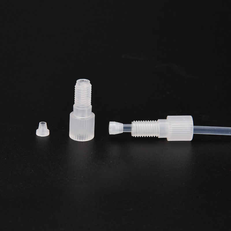 Ptfe Tube - Medische kwaliteit buisconnector met schroefdraad PP
