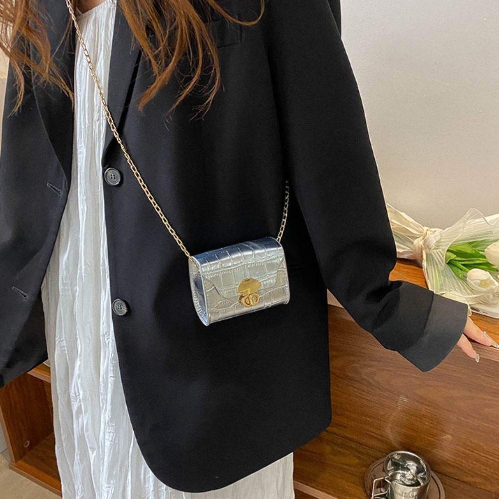 Tpu Filament - Trendy Mini Schoudertas Casual Ketting Messenger
