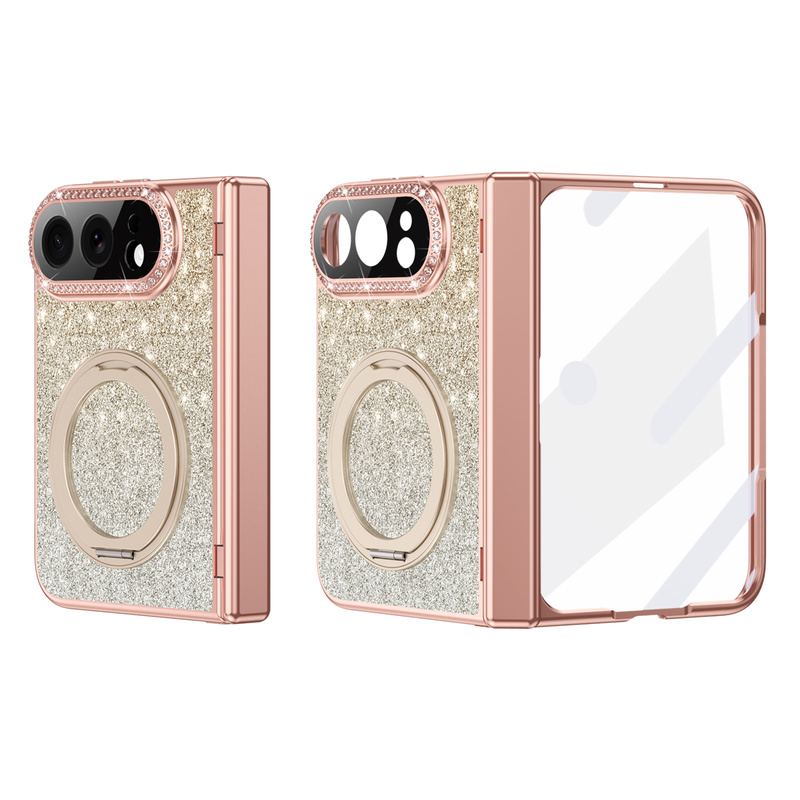 Glass Bed - Starlight Light Luxury Glitter Case voor