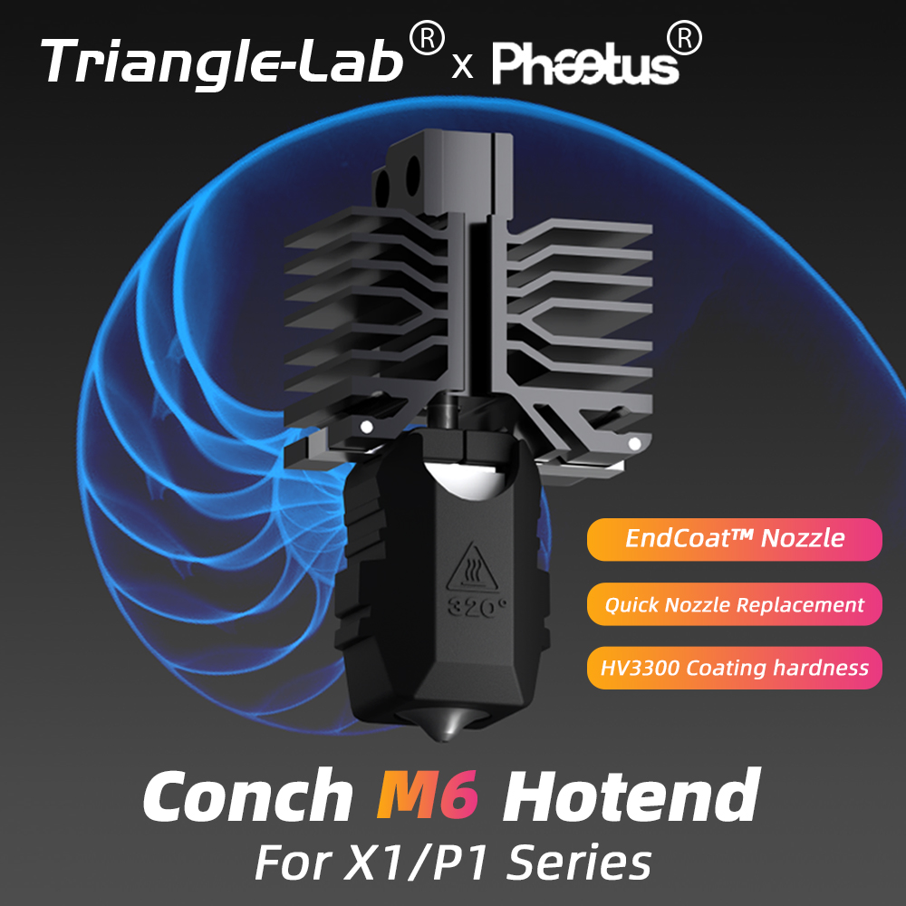 Corexy 3D Printer Kit - Trianglelab & Phaetus Nieuwe Conch Hotend