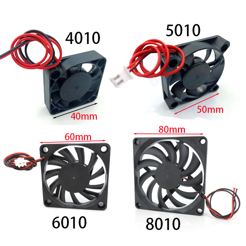 Extruder - 5V 12V 24V Koelventilator 4010 5010