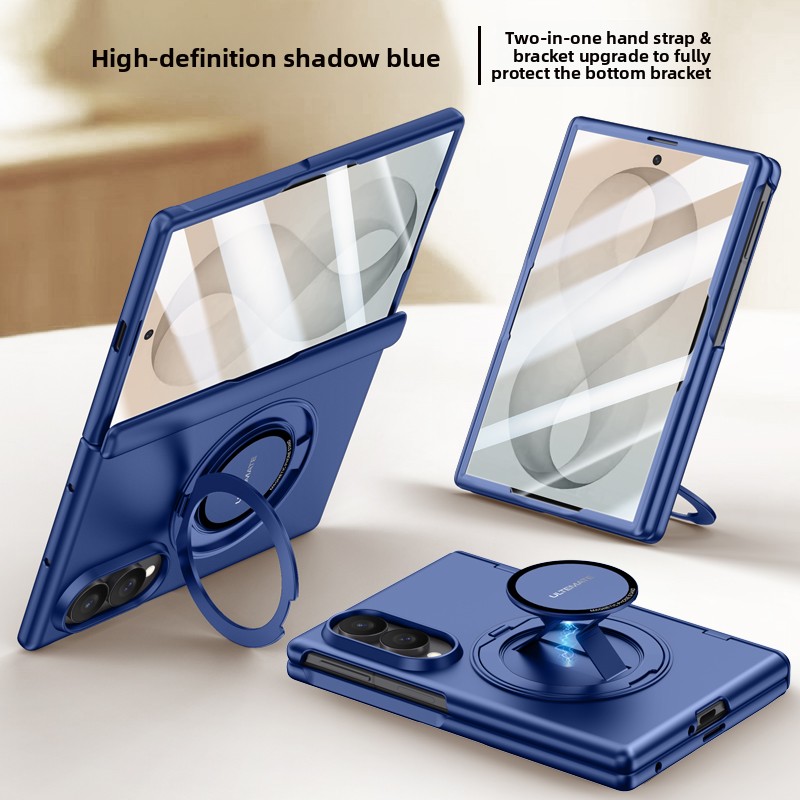 Glass Bed - 360 Roterende Magnetische Kickstand Case voor
