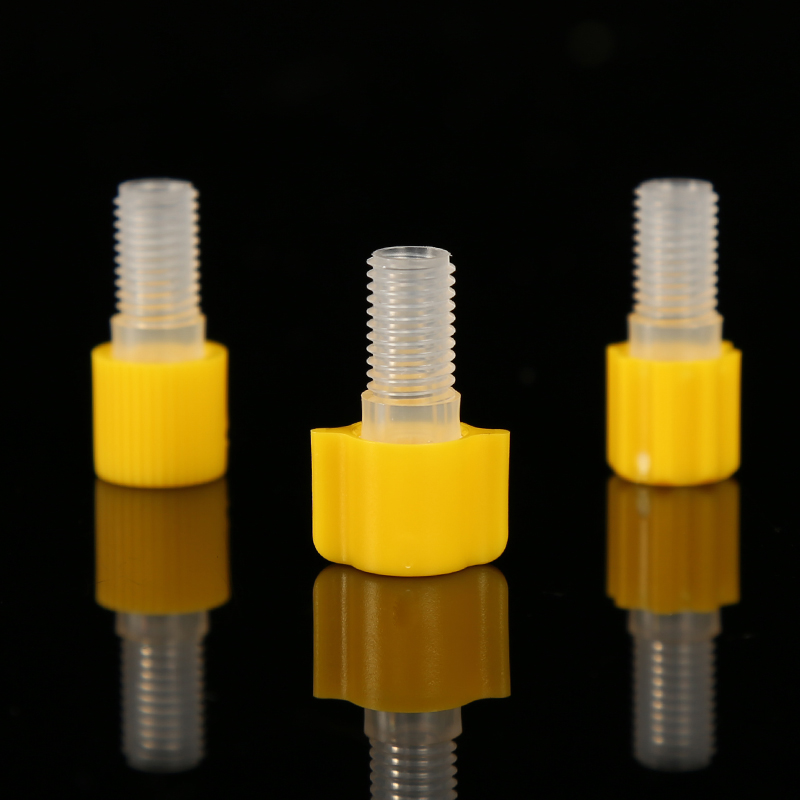 Ptfe Tube - Vooraf aangedraaide PTFE-buisconnector, chemisch corrosiebestendige pijpfittingen