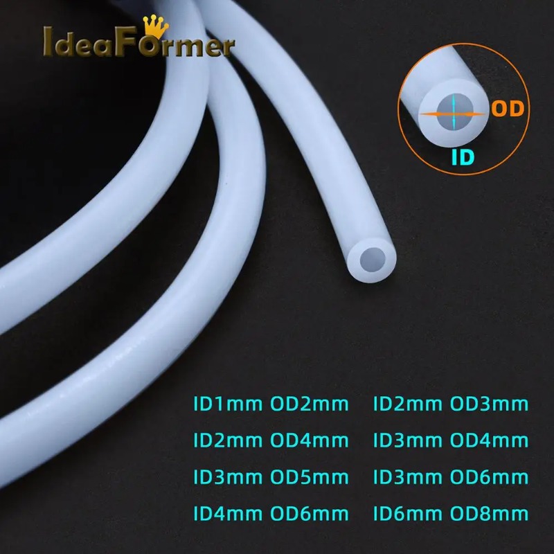 Bowden Tube - 1m Ptfe Buis 1mm 2mm 3mm
