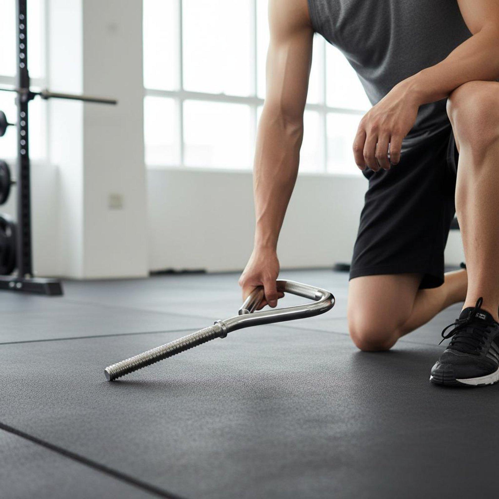 Build Plate - Veelzijdige kettlebell-handgreep met verstelbare stalen plaatgreep