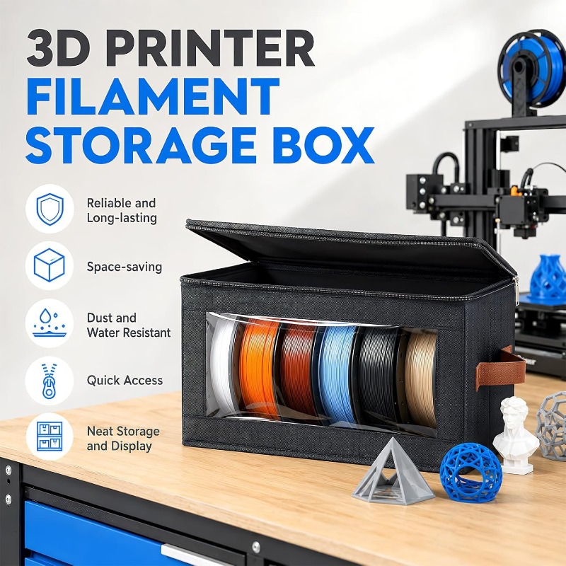 Enclosure 3D Printer - 3D-printer filament opbergcontainers, niet-geweven opbergbox voor