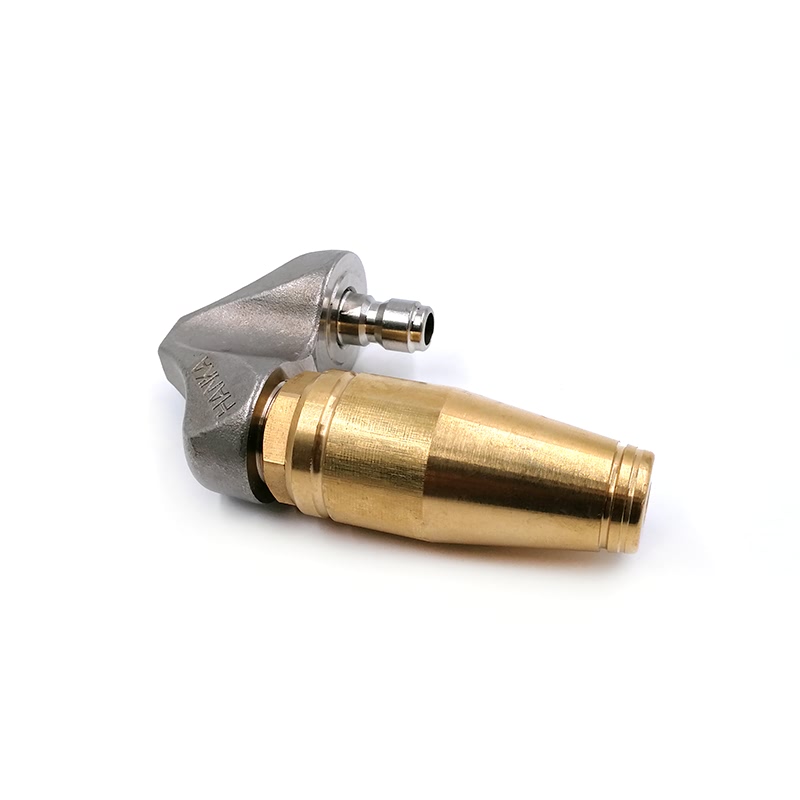 Nozzle Brass - YS Brass Turbo Rioolreinigingsnozzle Root Ranger