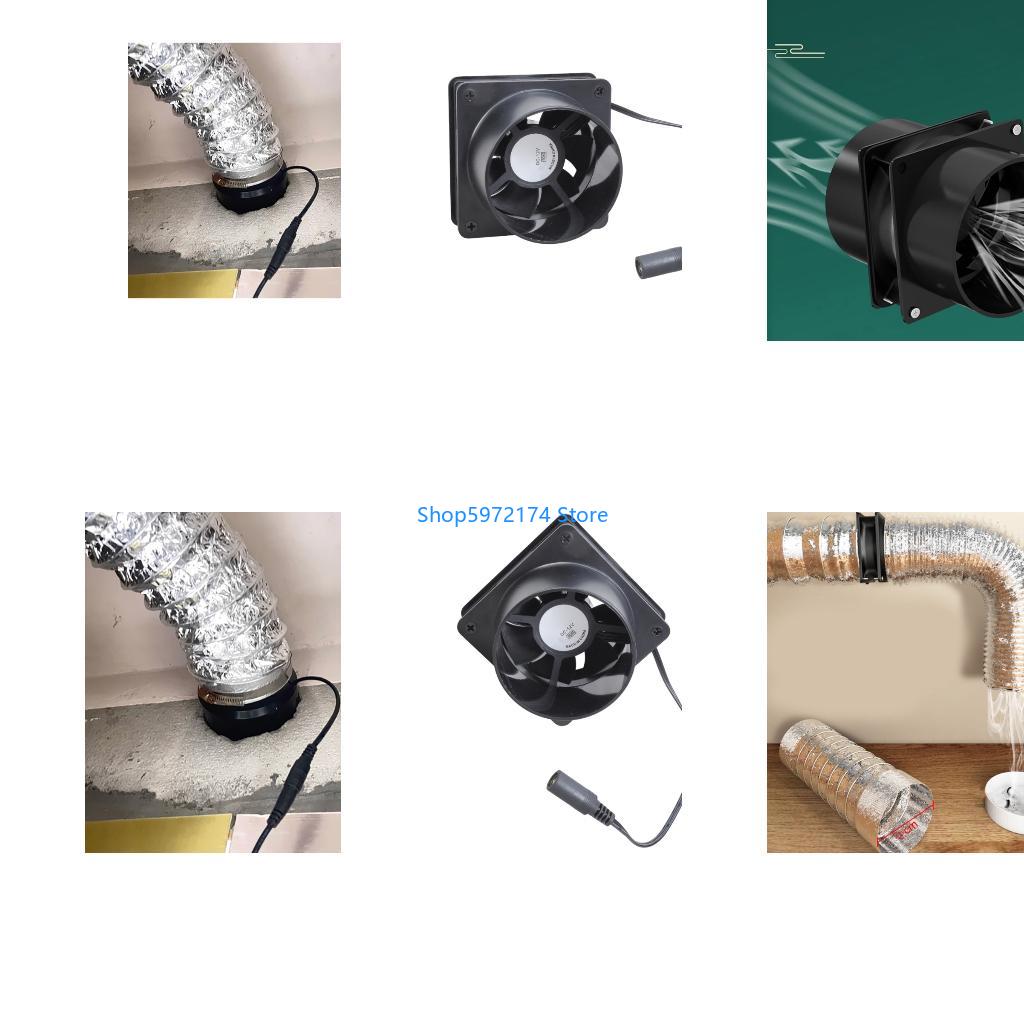 Enclosure 3D Printer - Y3NB 12V ventilator 80 mm inline