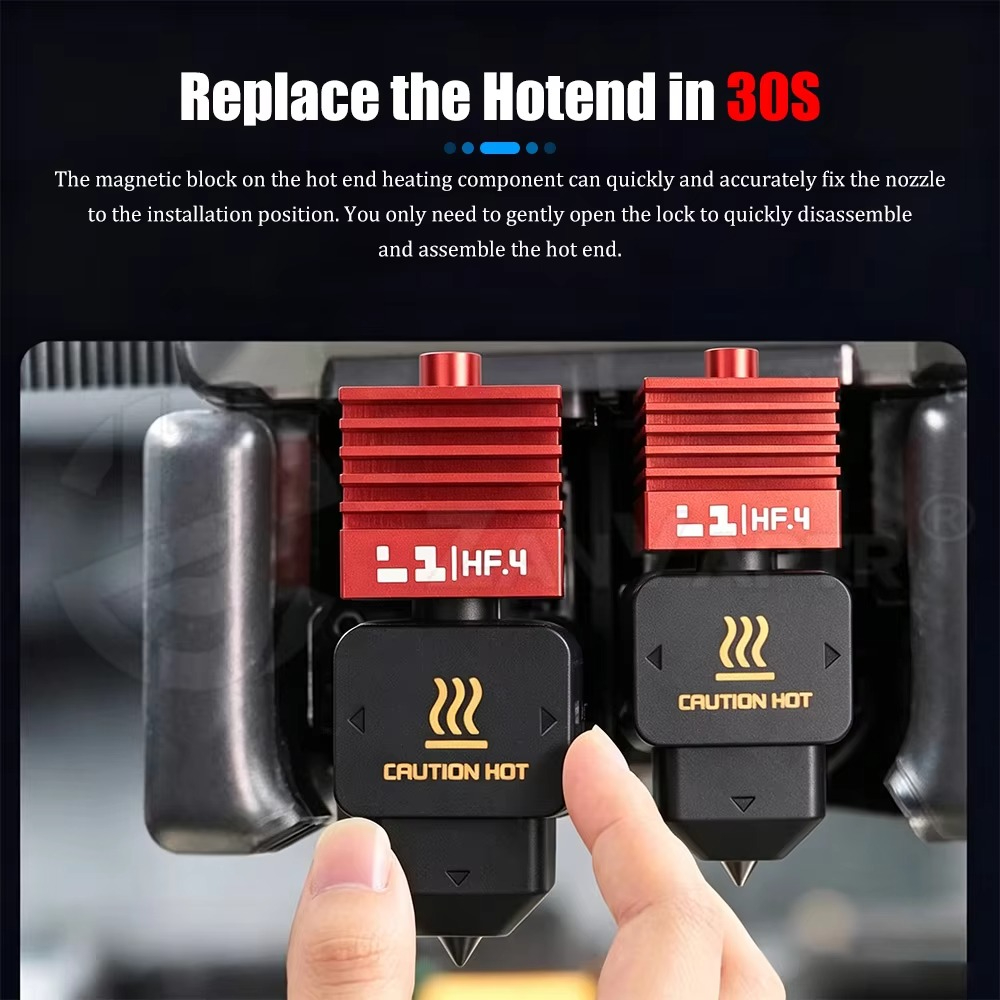 DLC-gecoate, geharde stalen no - Hotend Assembly recensie en prijs