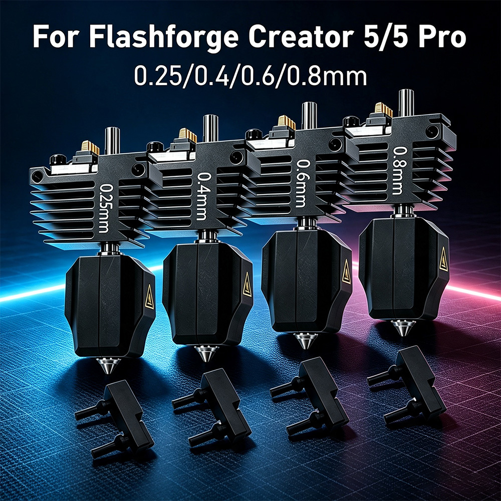 4-delige Hotend Kit voor Flash - Hotend Assembly recensie en prijs