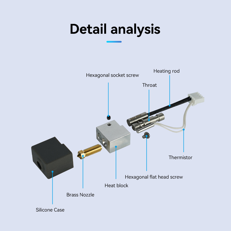 Voor Anycubic Kobra S1 Hotend  - Hotend Assembly recensie en prijs