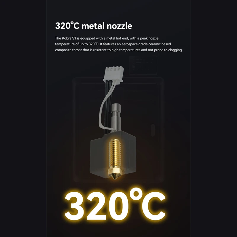 Voor Anycubic Kobra S1 Hotend  - Hotend Assembly recensie en prijs