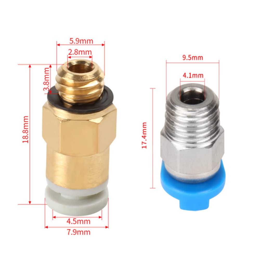 Creality PC4-M6 en PC4-M10 Pne - Bowden Tube recensie en prijs