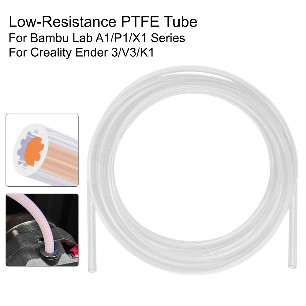 Stervormige PTFE-buis Filament - Bowden Tube recensie en prijs