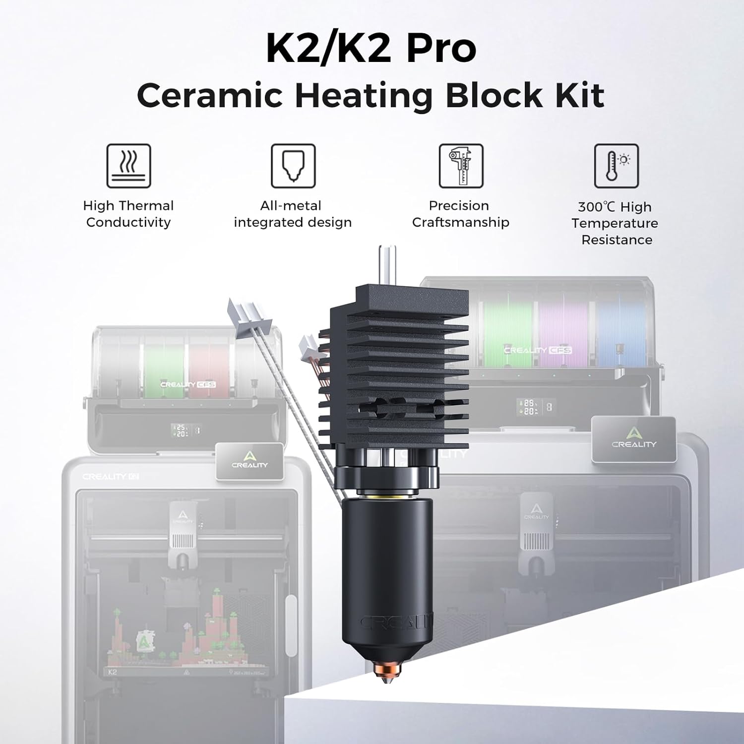 Creality Officiële K2/K2 Pro K - Hotend Assembly recensie en prijs