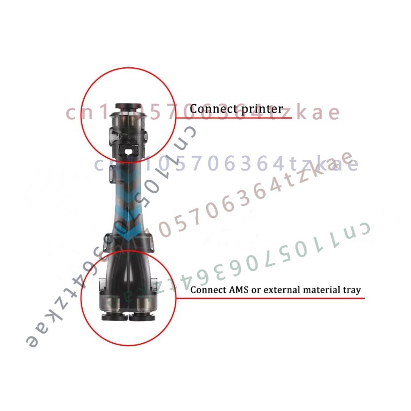 4-in-1 filamentbuisadapter met - Ptfe Tube recensie en prijs