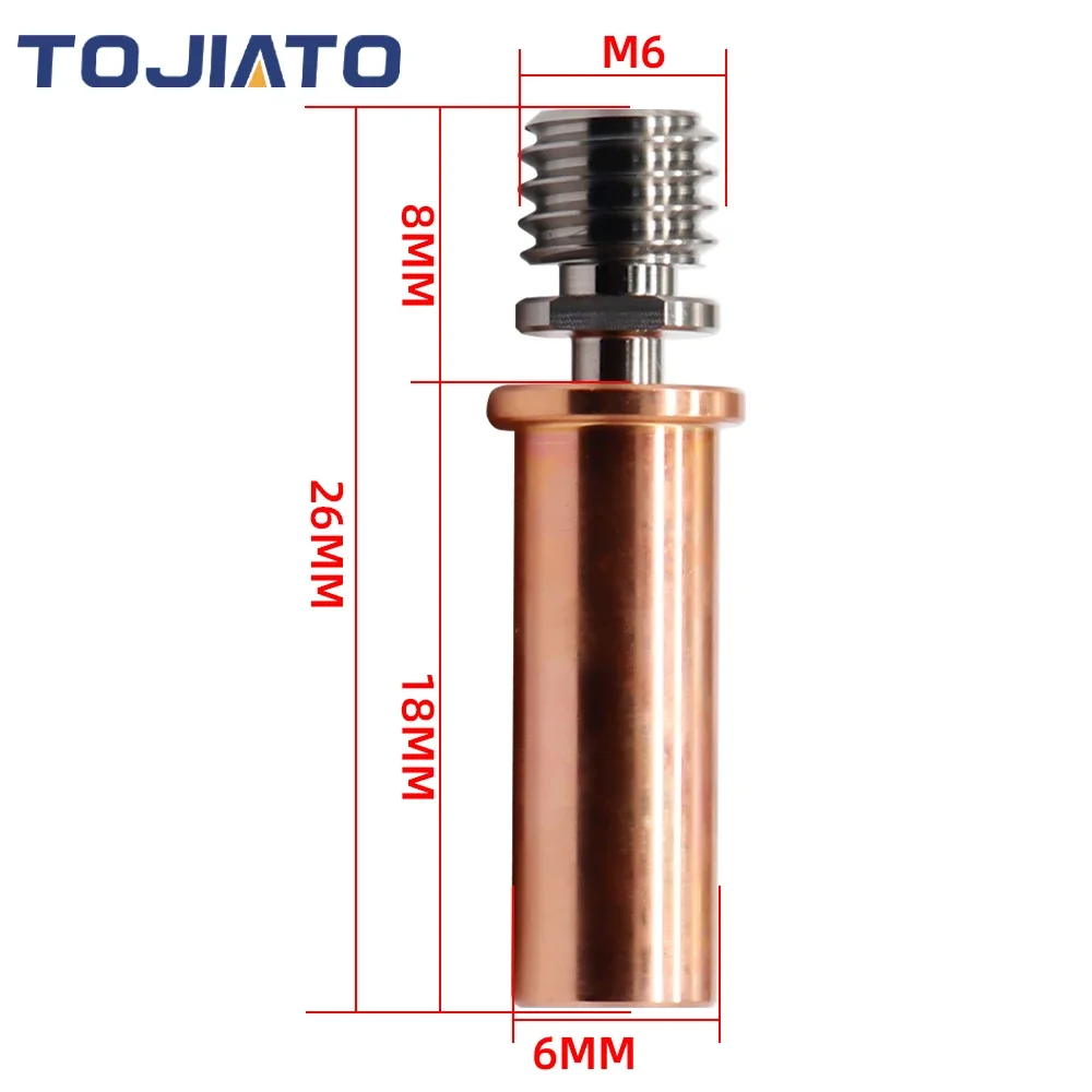E3D V6 Titanium Legering Koper - Bowden Tube recensie en prijs