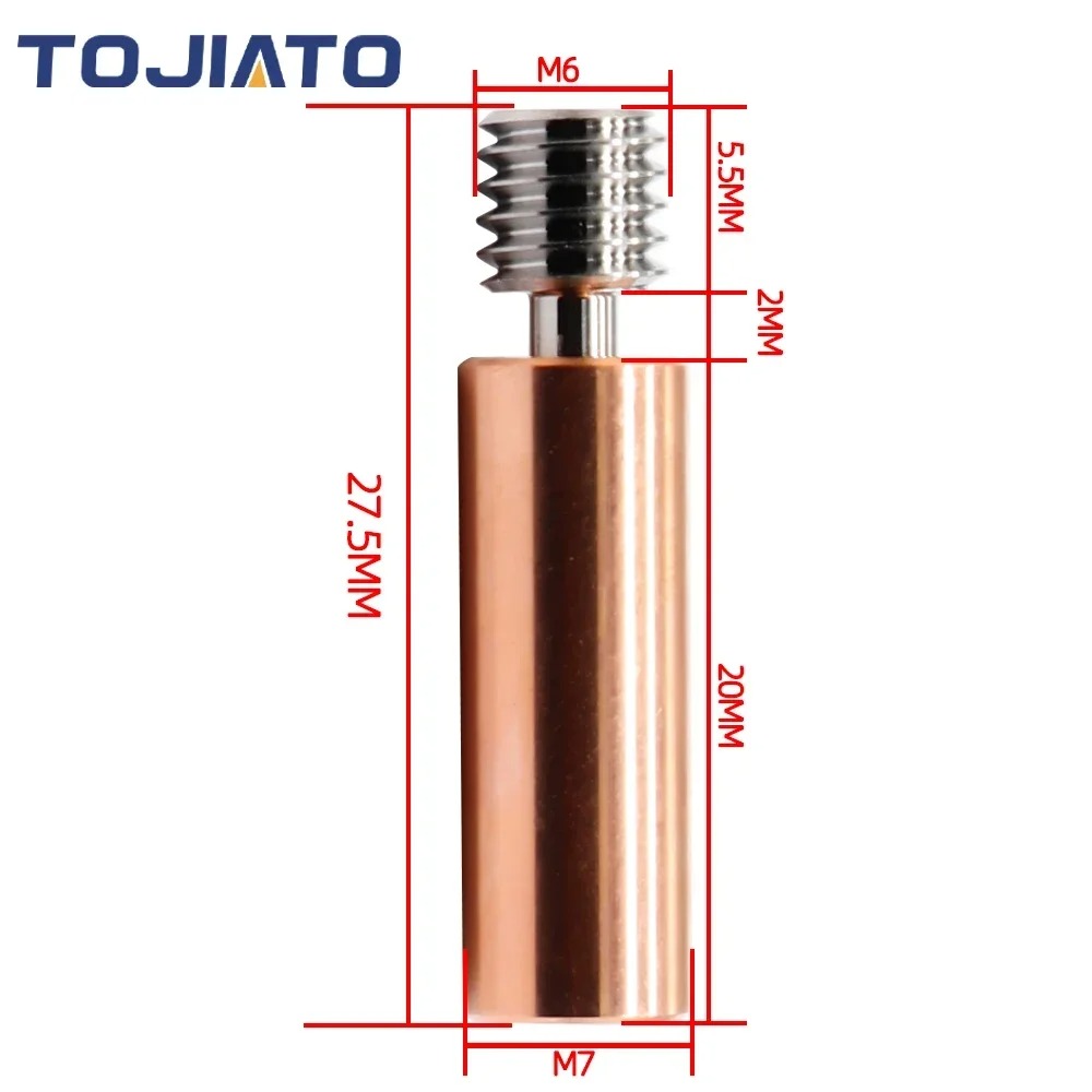 E3D V6 Titanium Legering Koper - Bowden Tube recensie en prijs