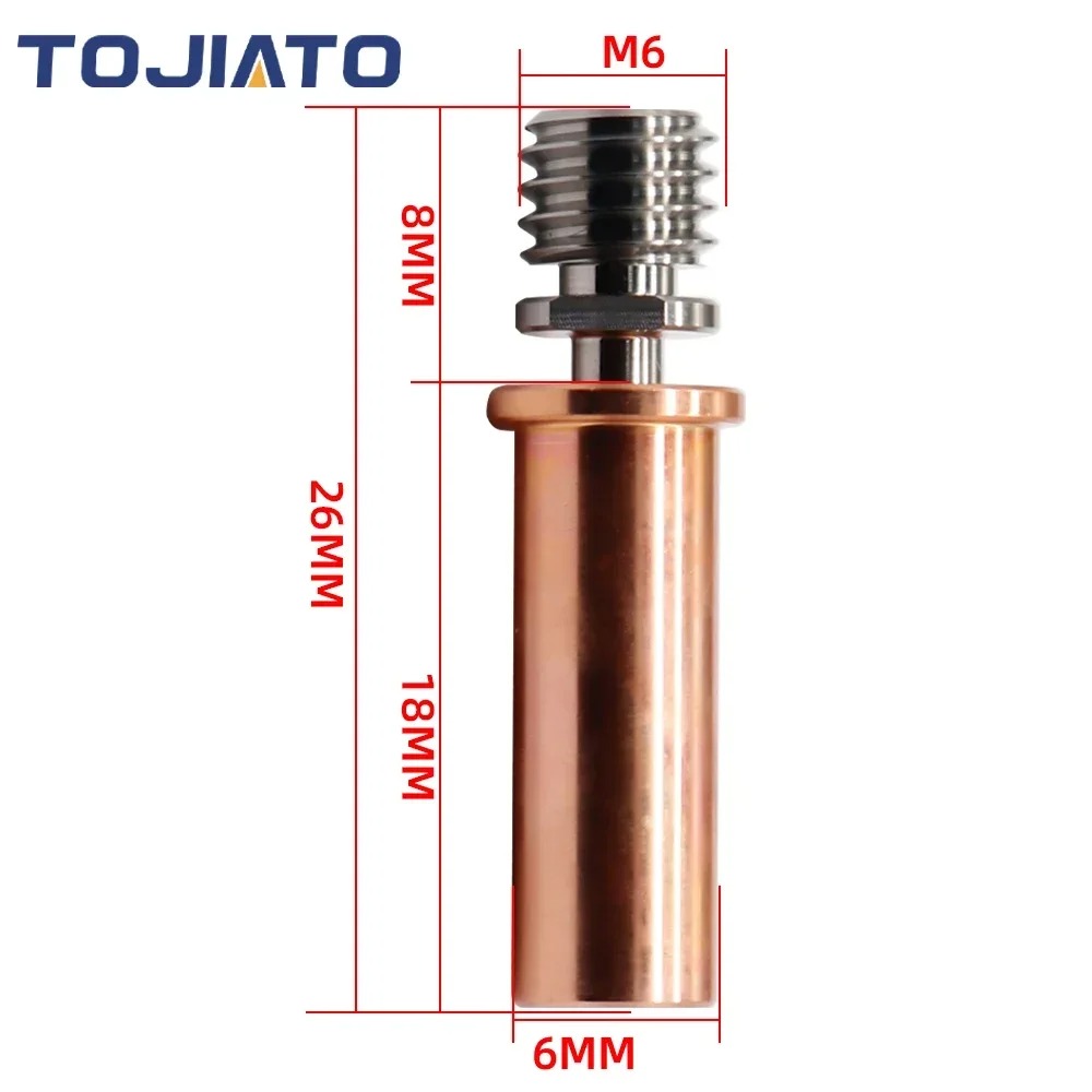 E3D V6 Titanium Legering Koper - Bowden Tube recensie en prijs