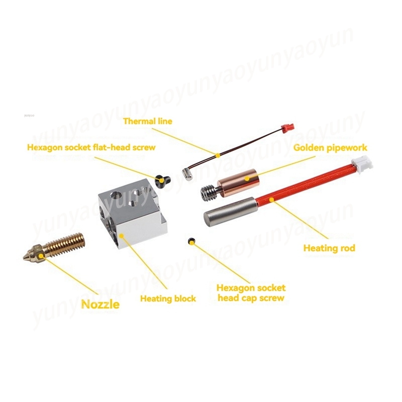 Hotend Kit Metalen High Flow H - Printer Nozzle recensie en prijs
