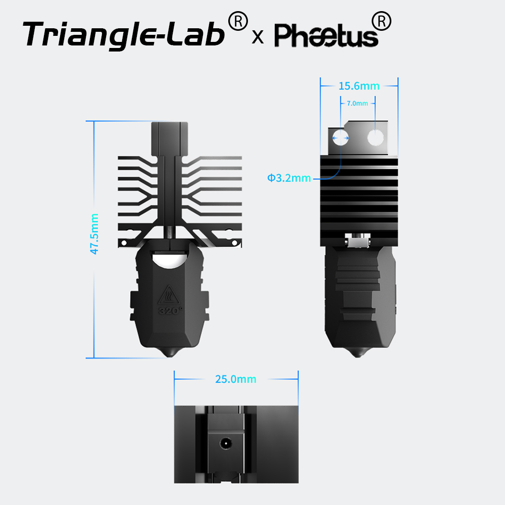 Trianglelab & Phaetus Nieuwe C - Corexy 3D Printer Kit recensie en prijs