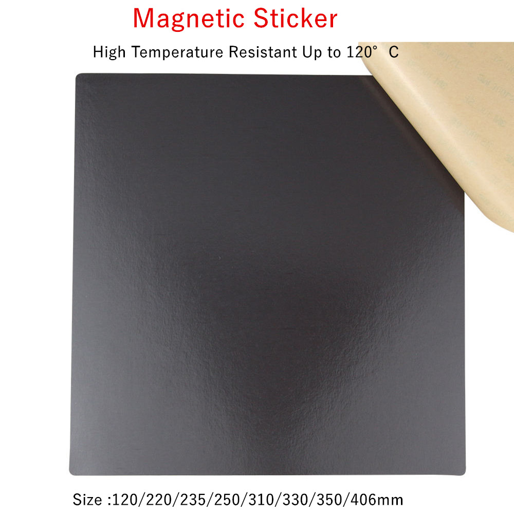 Magnetische sticker 310x310mm  - 3D Printer Bed recensie en prijs