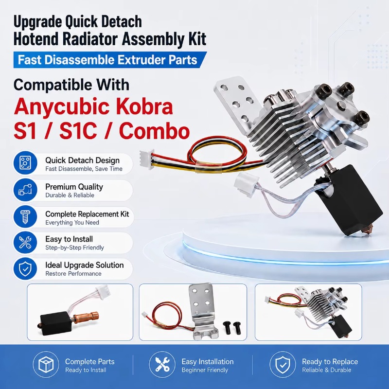 Upgrade Quick Detach Hotend Ra - Hotend Assembly recensie en prijs