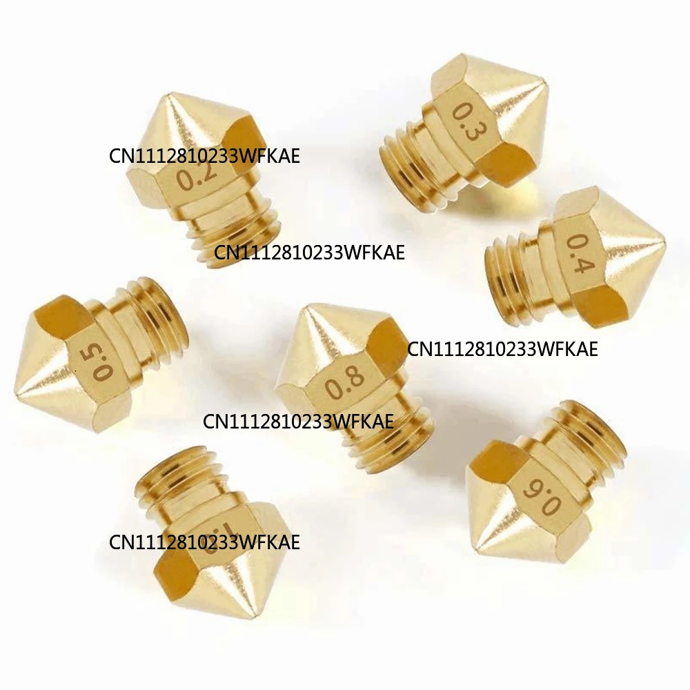 5 stuks MK10 M6 Extruder Nozzl - Printer Nozzle recensie en prijs
