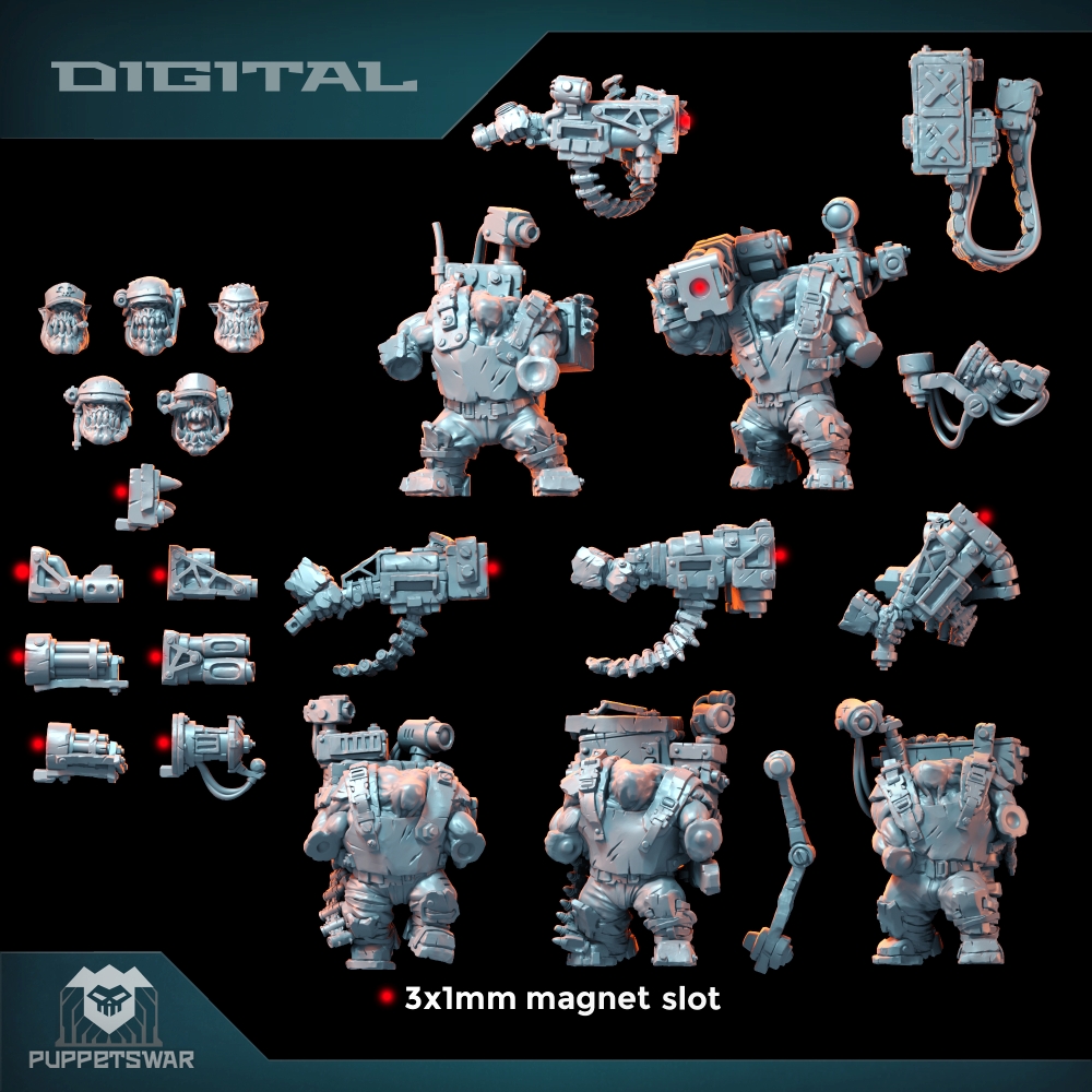 Orc Ultimate Badasses Squad, G - Resin Printer recensie en prijs
