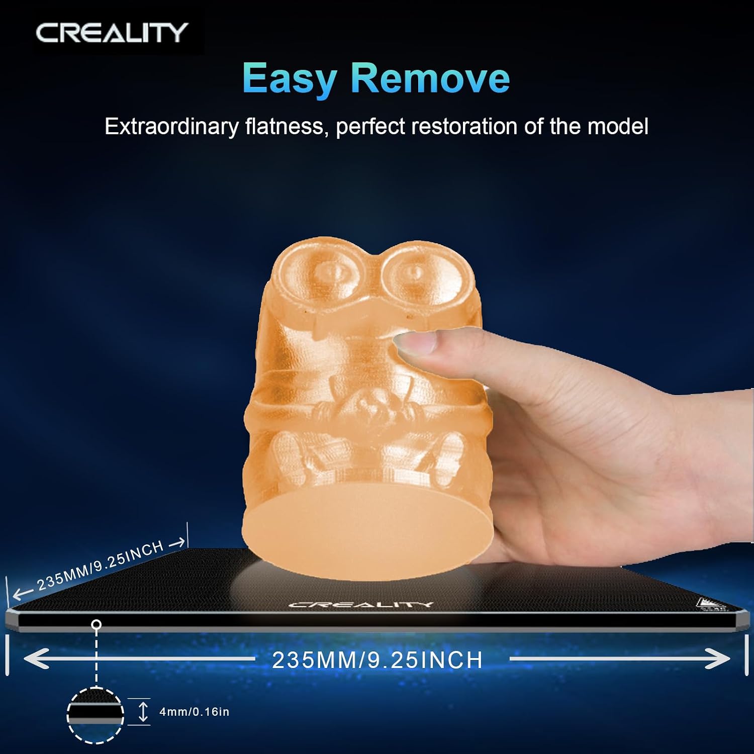 Creality officiële glazen prin - Filament 1.75 recensie en prijs