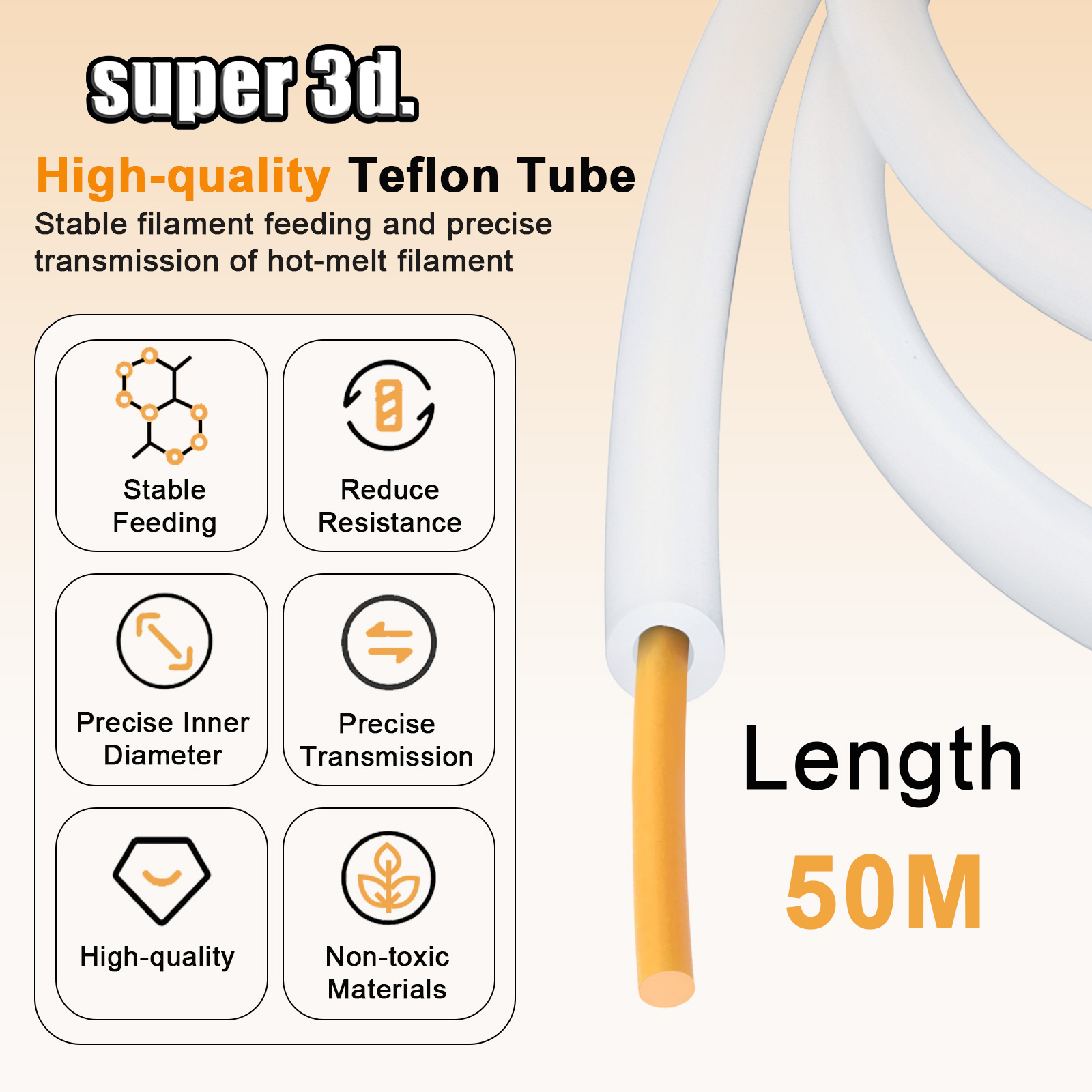 PTFE Buis 3D Printer 2.5mm 4mm - Bowden Tube recensie en prijs