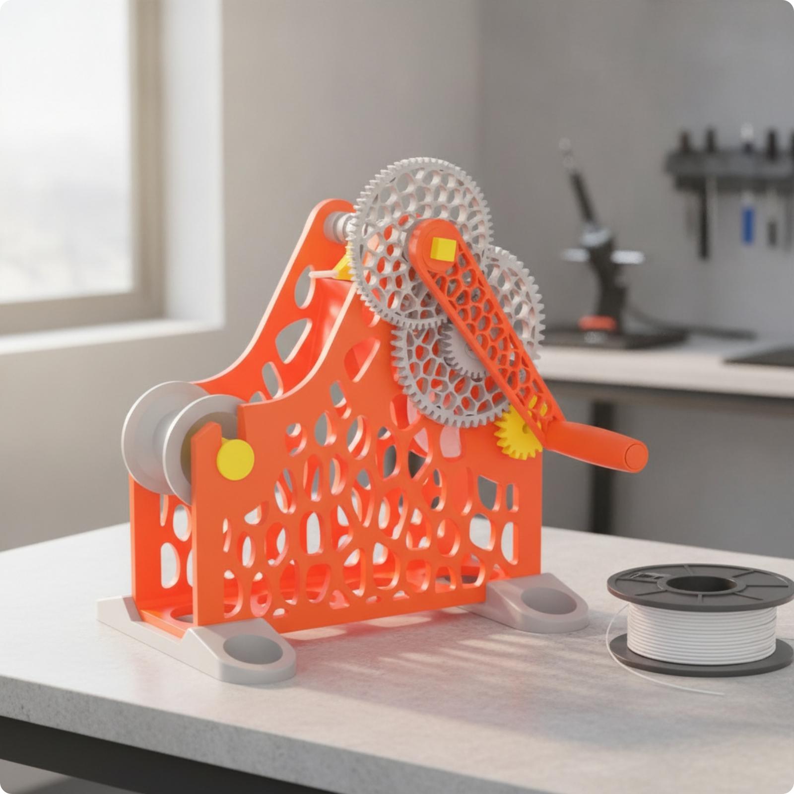 Handmatige spoolwikkelmachine  - 3D Printer recensie en prijs