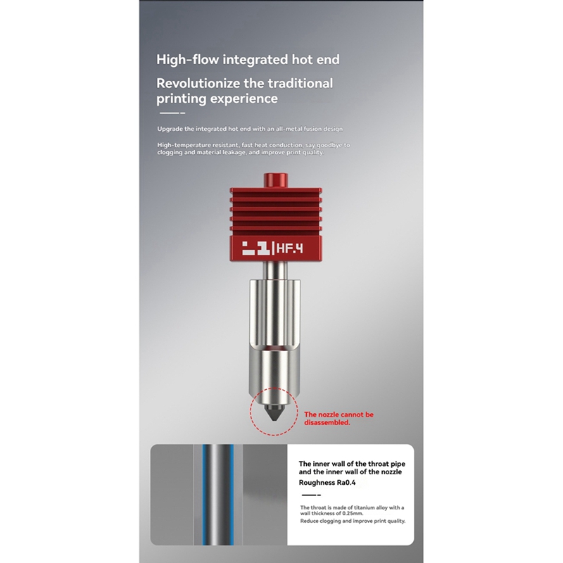 Voor H2D Hotend High Extruder  - Extruder recensie en prijs