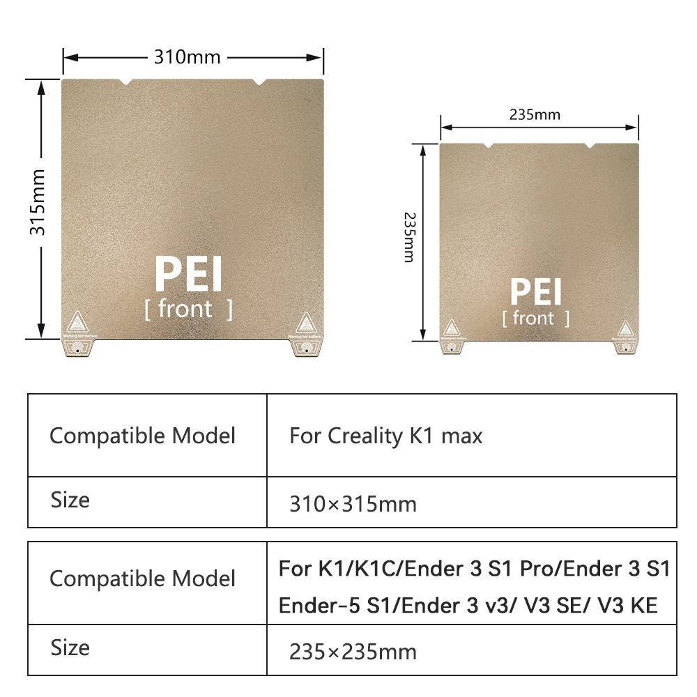 K1 Max Bouwplaat Voor Creality - 3D Printer Bed recensie en prijs