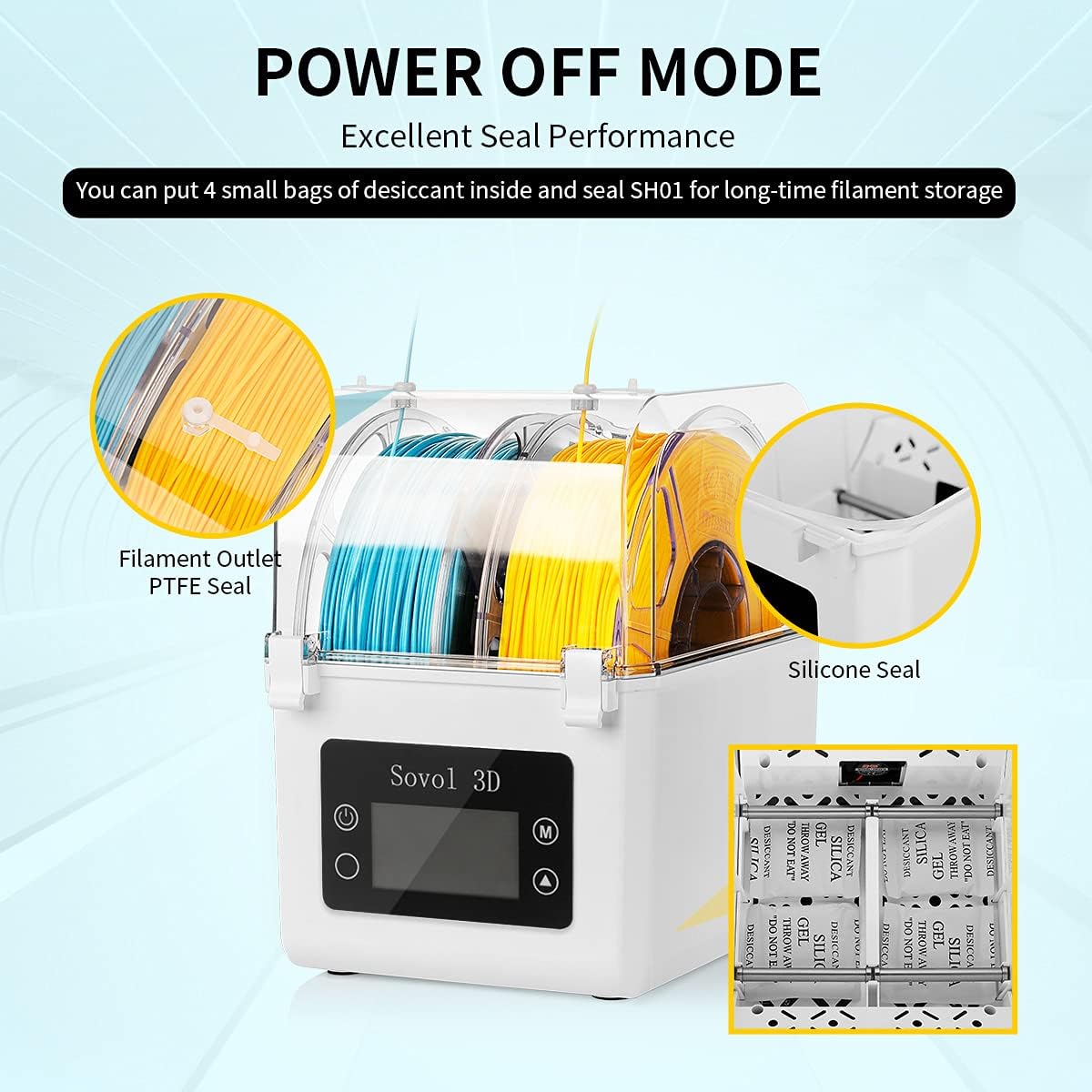 Sovol Filament Droger 2023, Sh - Enclosure 3D Printer recensie en prijs