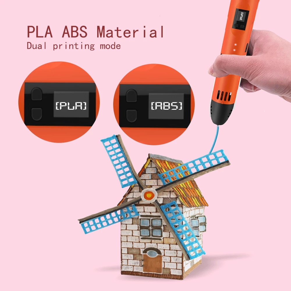 QCREATE 3D-printpen 1,75 mm PL - Abs Filament recensie en prijs