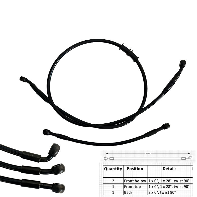 AN3 Moto hydraulische roestvri - Ptfe Tube recensie en prijs