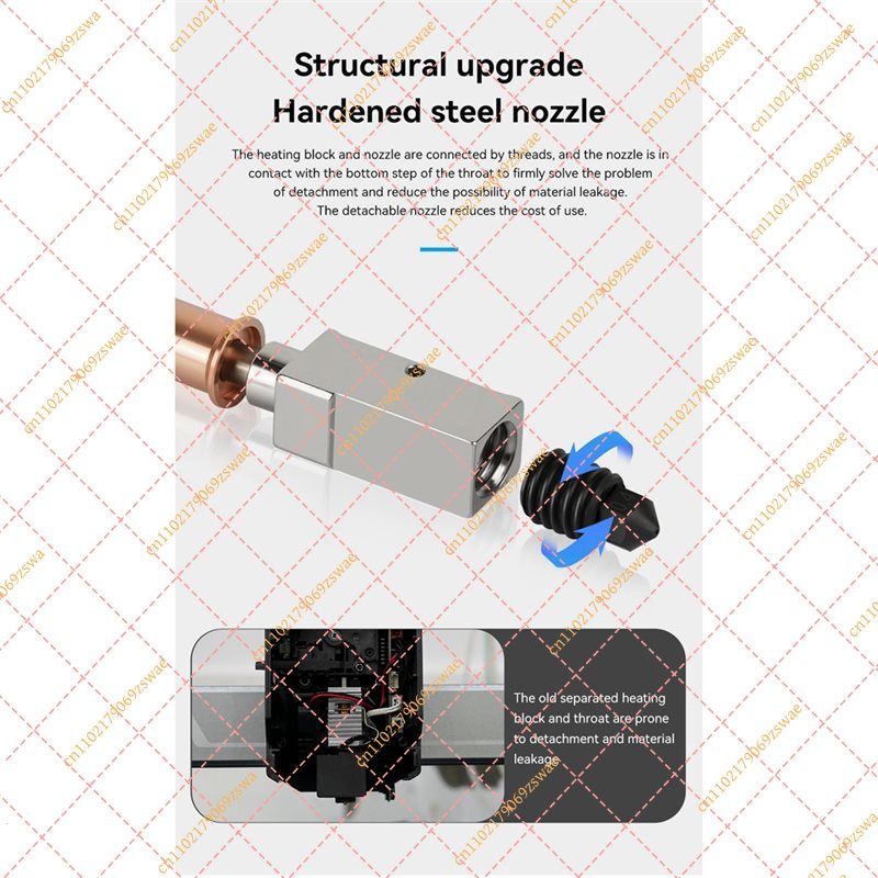 Gehard stalen hotend-kit 0,4 m - Hotend Assembly recensie en prijs