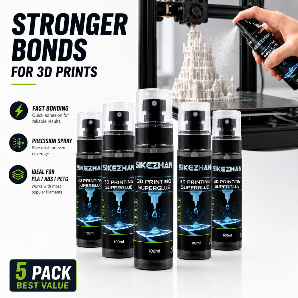 5 Stuks 3D Printer Lijm Spray  - Abs Filament recensie en prijs