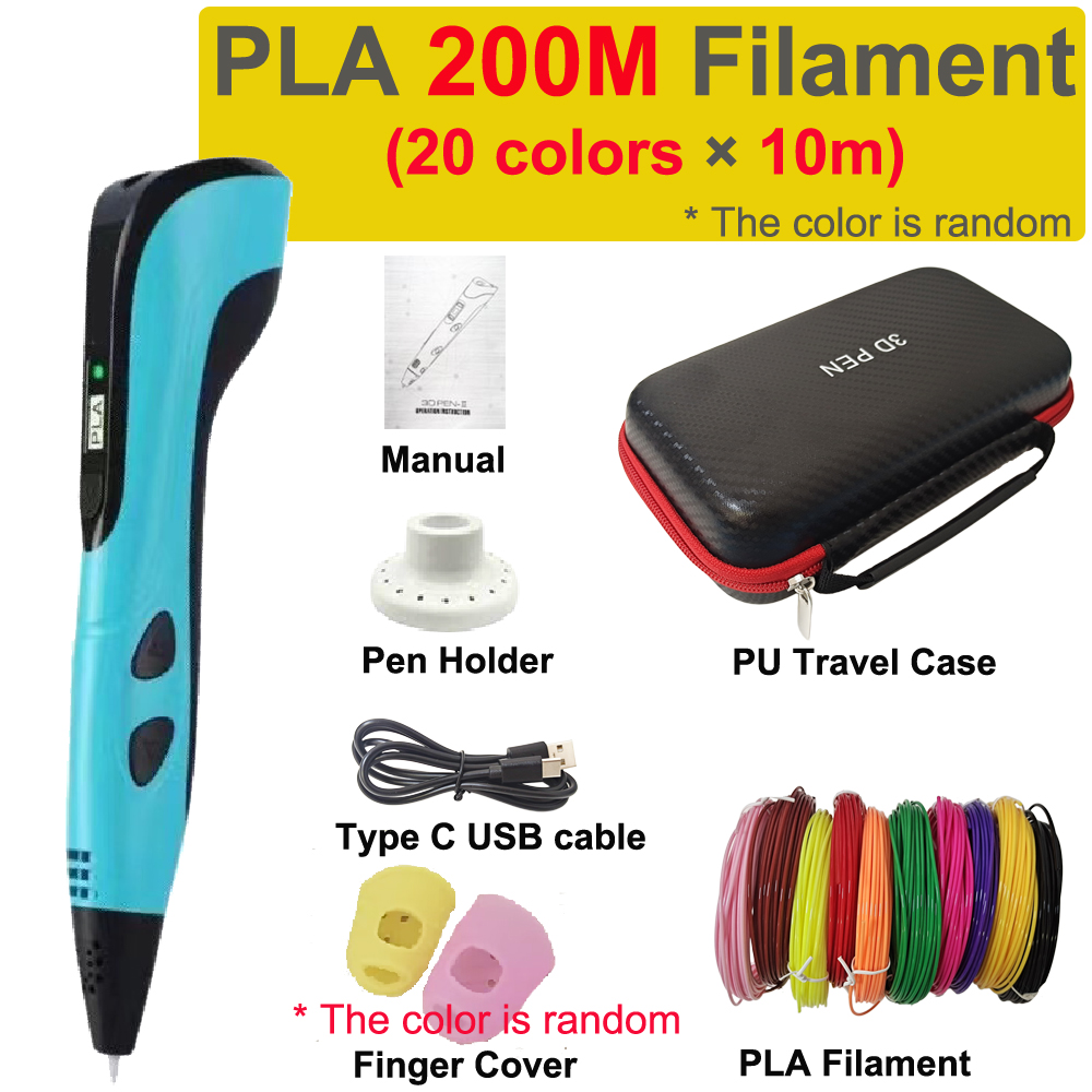 Nieuwe 3D Printing Pen 3D Pen  - Pla Filament recensie en prijs