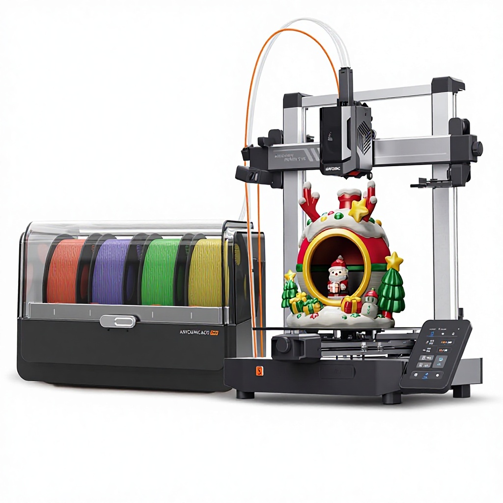 Slimme meerkleurenprint voor K - 3D Printer recensie en prijs