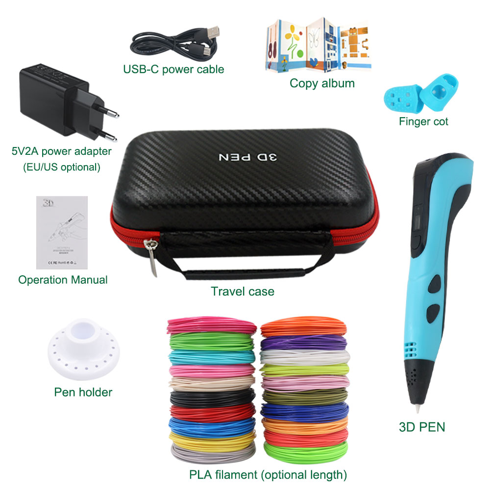 2026 Nieuwe 3D Printing Pen DI - Pla Filament recensie en prijs