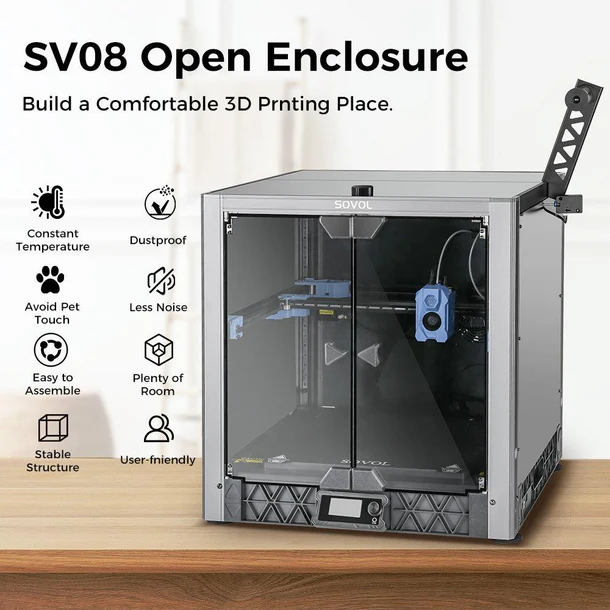 Sovol nieuwe gelanceerde 3D-pr - Enclosure 3D Printer recensie en prijs