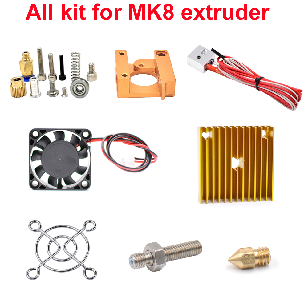 MK8 Extruder Kits J-head Hoten - Filament 1.75 recensie en prijs