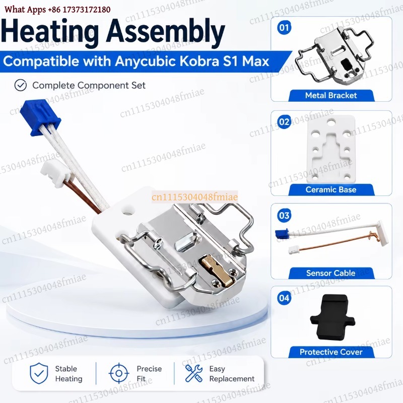 Anycubic Kobra S1 MAX verwarmi - Hotend Assembly recensie en prijs