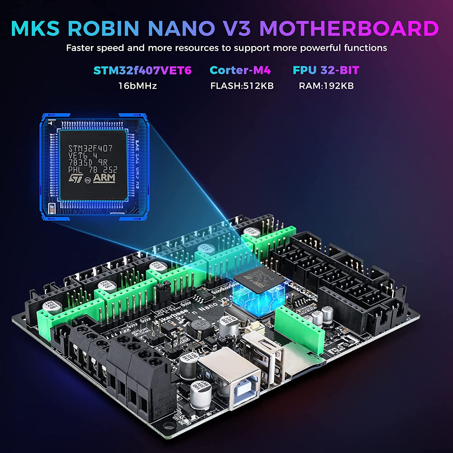 Makerbase Mks Robin Nano V3.1  - Mks Sgen recensie en prijs