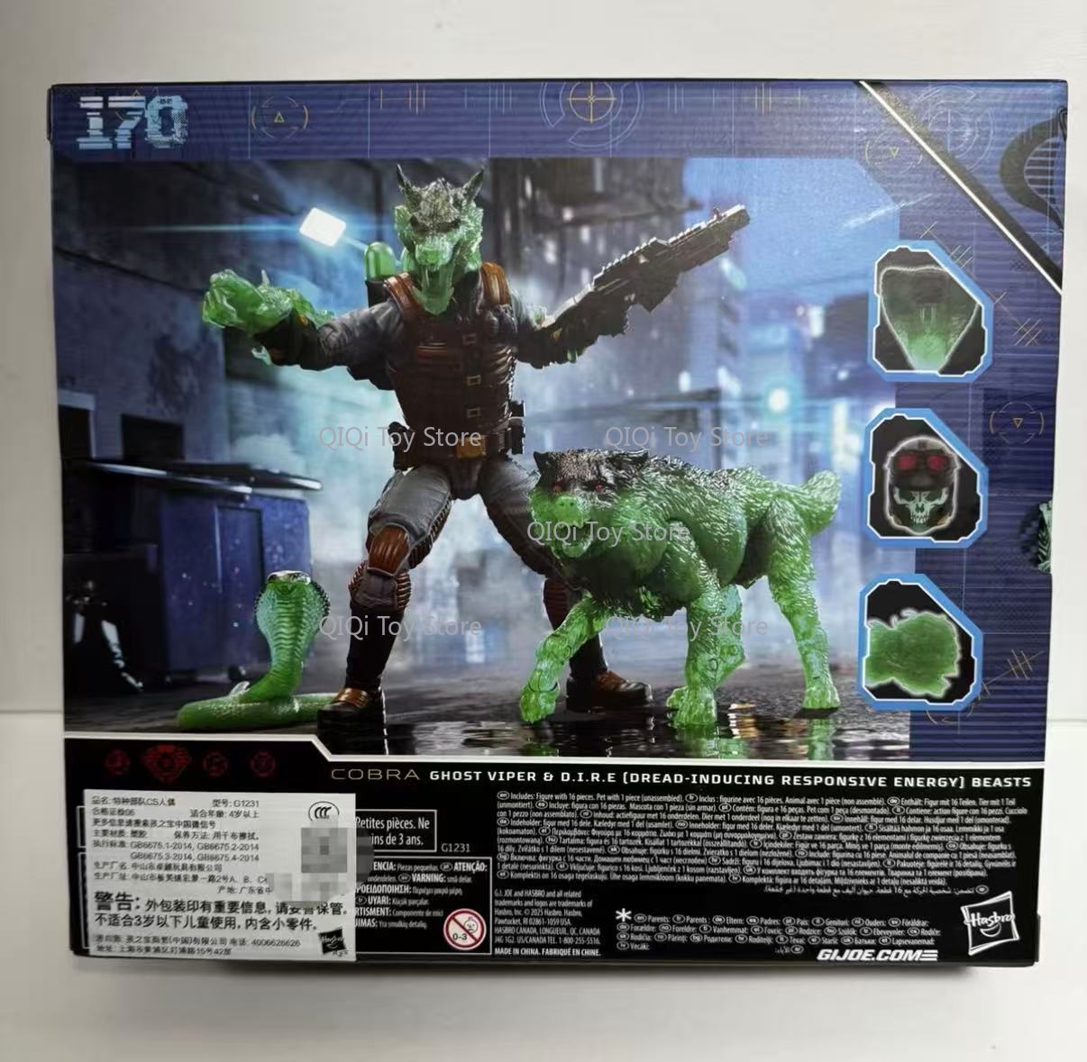 Echte Hasbro Troops Ghost Snak - Cobra Extruder recensie en prijs